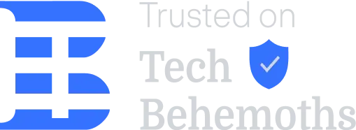 Trusted on Tech Behemoths logo